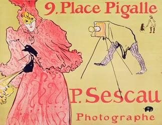 P. Sescau Photographe (affiche), 1894